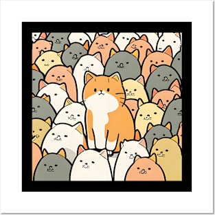 Cat Who Am I, Where Am I - Funny Cats Posters and Art